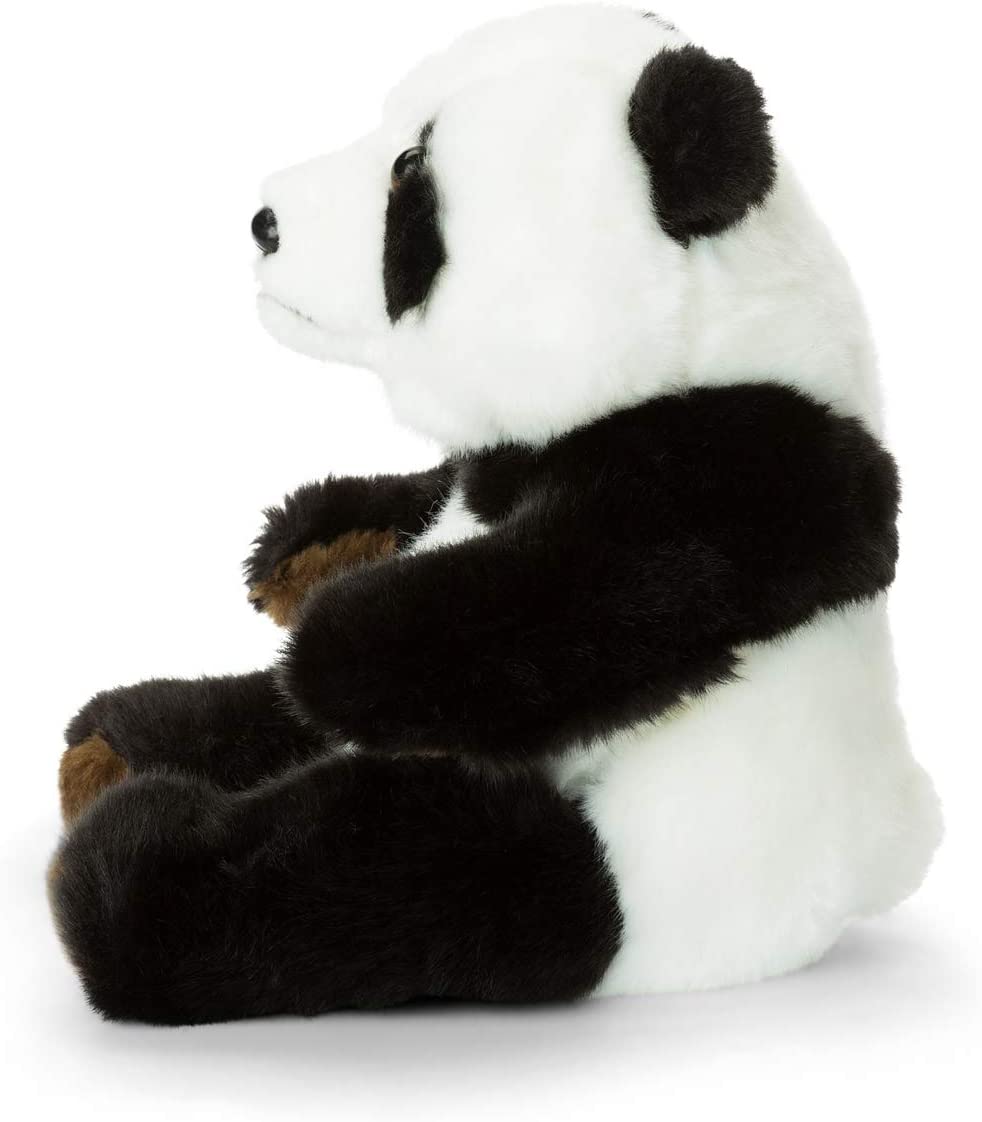 WWF - Peluche Eco Panda assis - Noir/Blanc