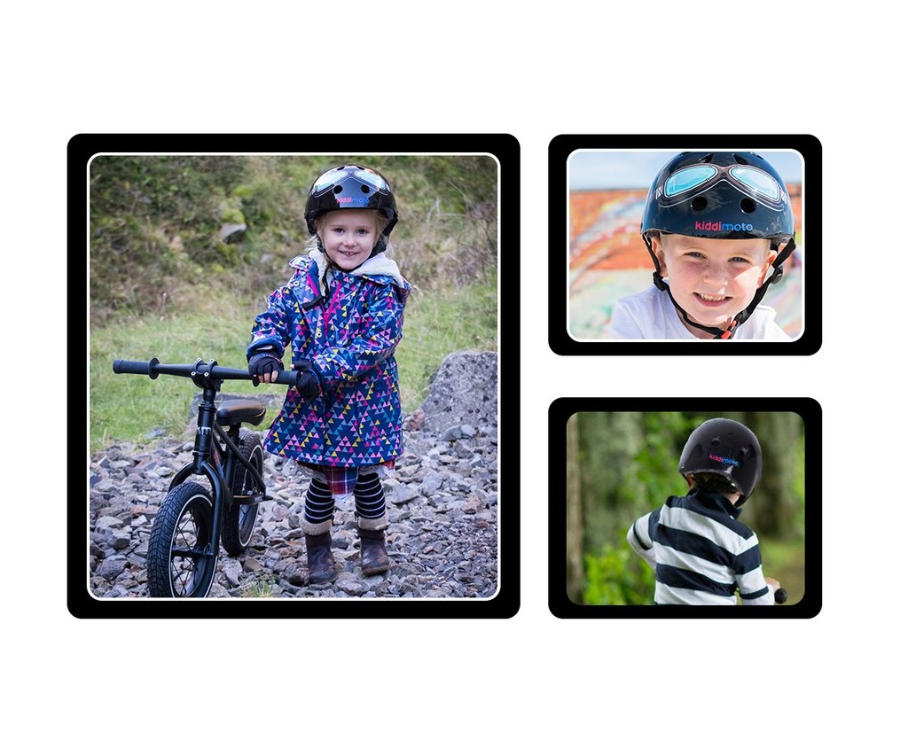 Casque enfant Dunlop Small - Kiddimoto - De 2 à 6 ans