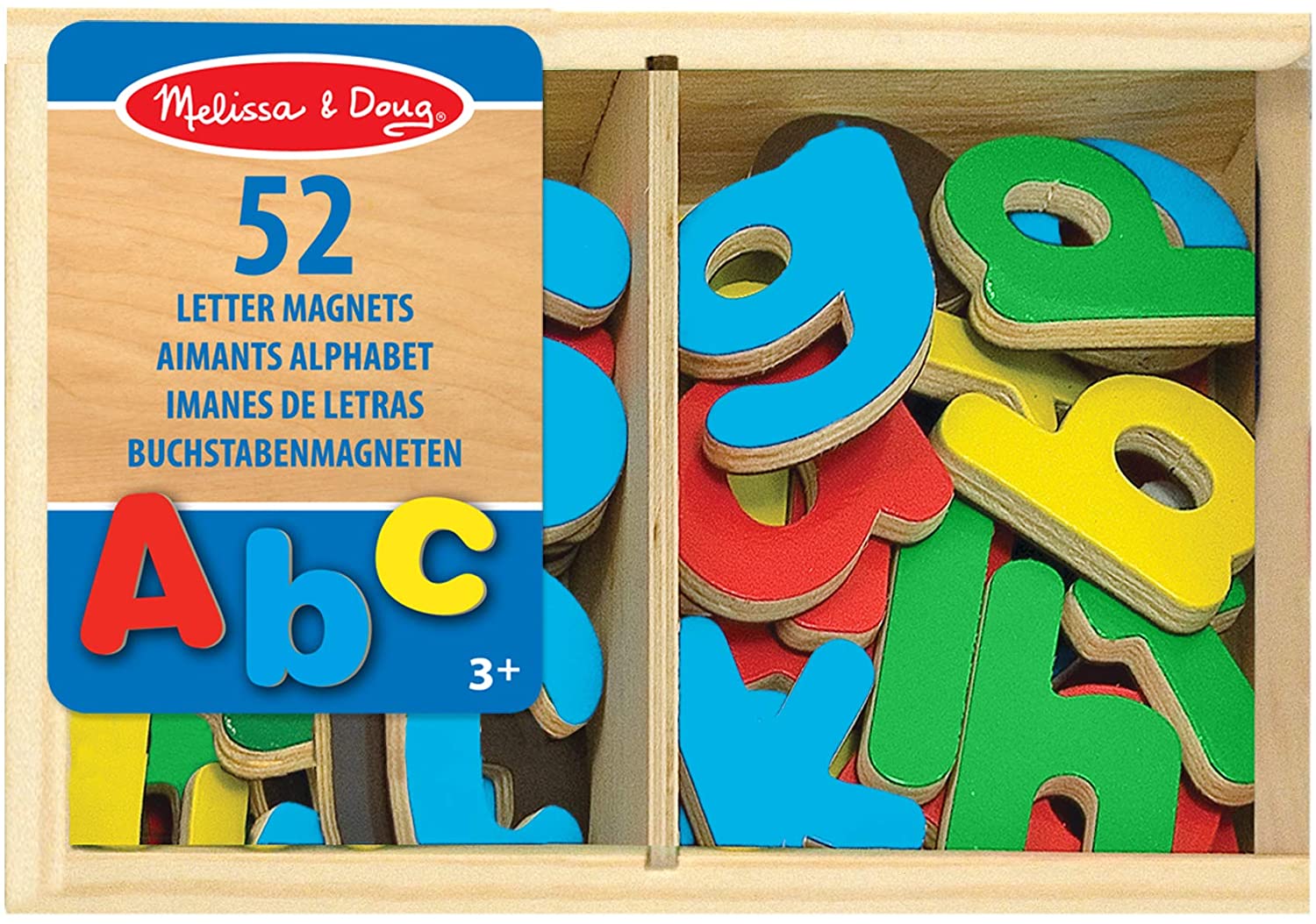 Magnets chiffres 52 lettres un jouet Melissa and Doug Magnets educatifs ref 10448