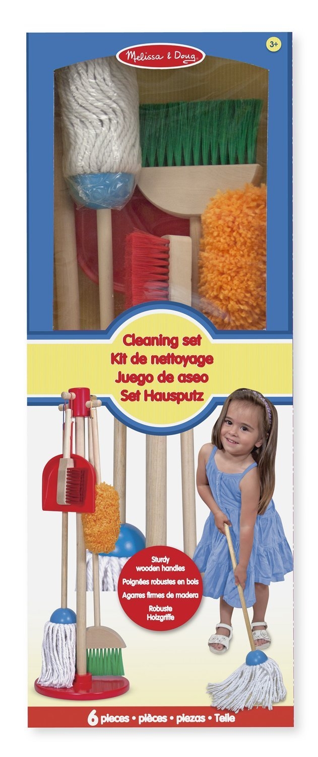 SY Outils de nettoyage pour enfants travaux ménagers Kit de