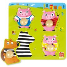 Puzzle Les 3 petits cochons GO59452 Goula 1