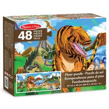 Puzzle géant Pays des dinosaures M&D10442-4548 Melissa & Doug 1