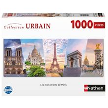 Puzzle Les monuments de Paris 1000 pcs NA008903 Nathan 1