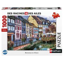 Puzzle Bienvenue en Alsace 1000 pcs NA009023 Nathan 1