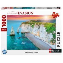 Puzzle Falaises d'Etretat 1000 pcs NA009207 Nathan 1