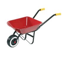Seau rouge en métal - Egmont Toys 600128 - Outils de jardinage pour enfant
