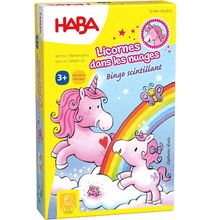 Licornes dans les nuages - Bingo scintillant HA-303648 Haba 1