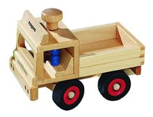 Camion benne, un jouet en bois fabriqué en France. Camion Berliet en bois  Coquine Lesjouetsenbois