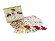 90 jetons de loto en bois numérotés pour vos jeux de loto I Cartaloto