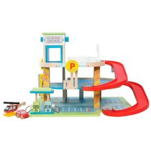 Mon premier garage Plan Toys pour chambre enfant - Les Enfants du
