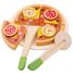 Pizza salami en bois à couper NCT10586 New Classic Toys 1