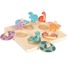 Puzzle en bois Dino LE12649 Small foot company 1