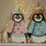 Lampe Veilleuse Pingouin rose LL067-335 Little Lights 3