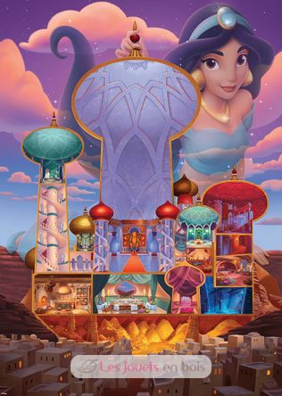 Puzzle Jasmine Châteaux Disney 1000 pièces RAV-002581 Ravensburger 2