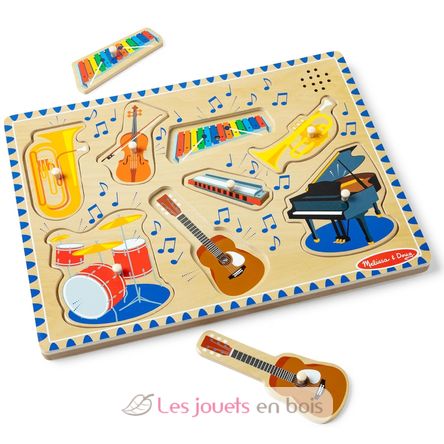 Puzzle sonore Instruments musicaux MD00732 Melissa & Doug 3