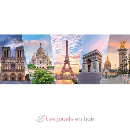 Puzzle Les monuments de Paris 1000 pcs NA008903 Nathan 2