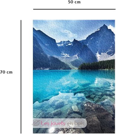 Puzzle Massif des montagnes bleues 1000 pcs NA009139 Nathan 3