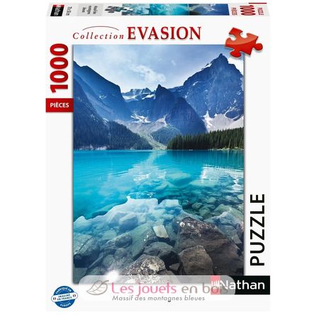 Puzzle Massif des montagnes bleues 1000 pcs NA009139 Nathan 1