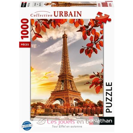 Puzzle Tour Eiffel en automne 1000 pcs NA009153 Nathan 1