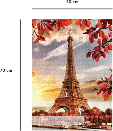 Puzzle Tour Eiffel en automne 1000 pcs NA009153 Nathan 3