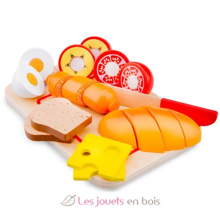 Planche d'aliments en bois à découper NCT10578 New Classic Toys 2