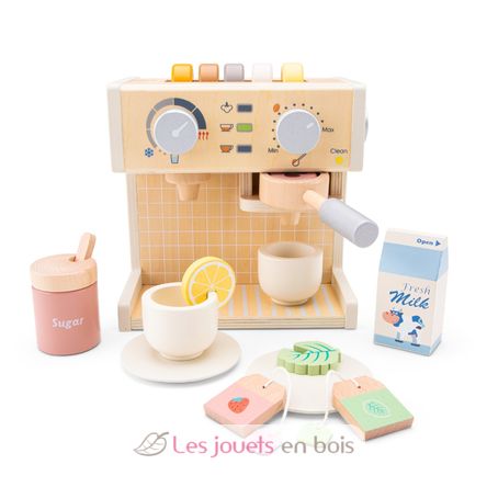 Machine à café en bois 20 pcs NCT10720 New Classic Toys 2