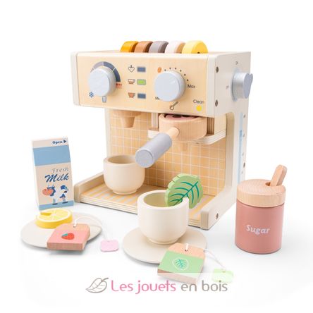 Machine à café en bois 20 pcs NCT10720 New Classic Toys 1