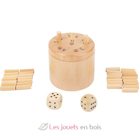 Jeu de dés 6 dehors LE11365 Small foot company 1