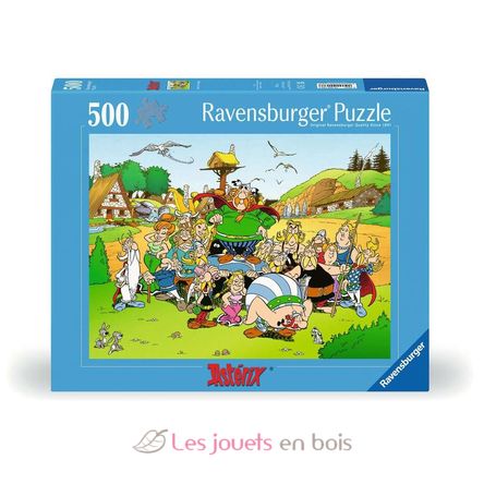 Puzzle Astérix au village 500 pièces RAV-120001386 Ravensburger 1