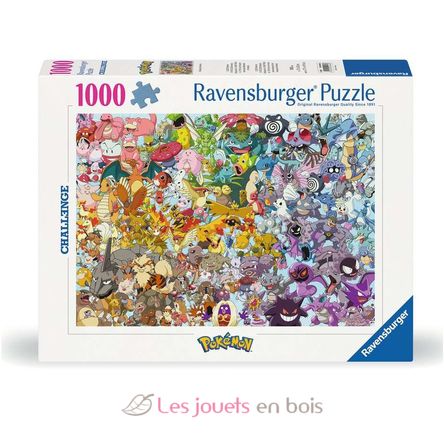 Challenge Puzzle Pokémon 1000 pièces RAV-120004608 Ravensburger 1