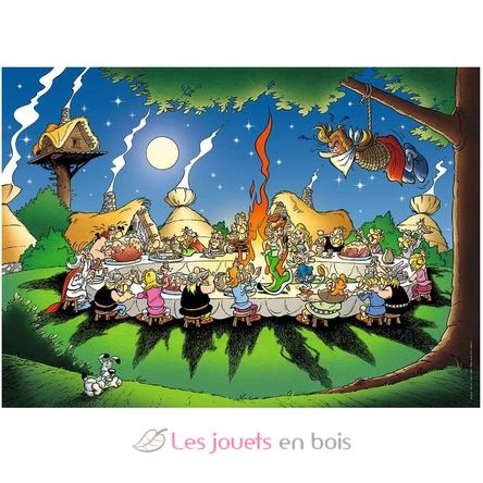 Puzzle Le banquet Astérix 1500 pièces RAV-12000937 Nathan 2