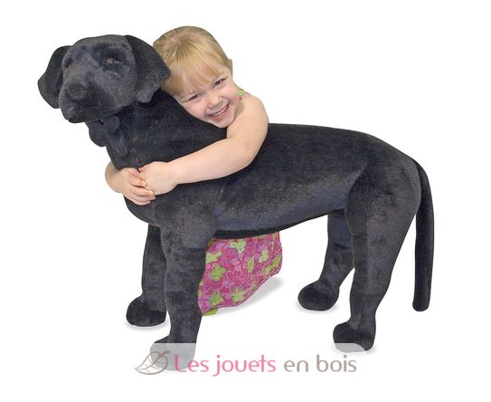 Peluche géante Labrador noir MD12117 Melissa & Doug 2