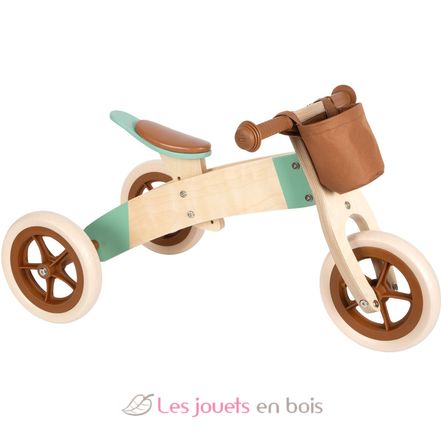 Draisienne Tricycle 2 en 1 Maxi Brun caramel LE12498 Small foot company 3