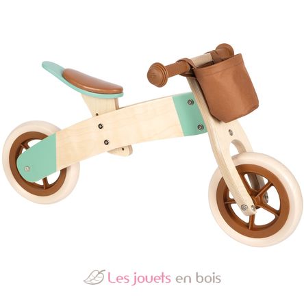 Draisienne Tricycle 2 en 1 Maxi Brun caramel LE12498 Small foot company 4