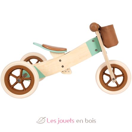 Draisienne Tricycle 2 en 1 Maxi Brun caramel LE12498 Small foot company 6