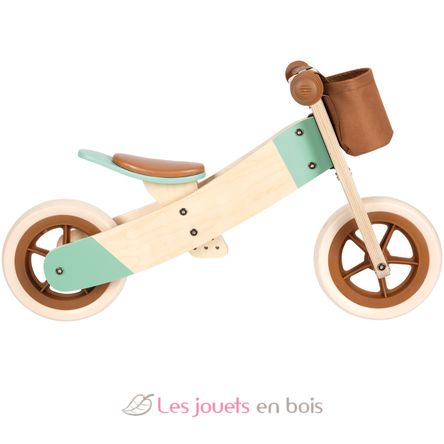 Draisienne Tricycle 2 en 1 Maxi Brun caramel LE12498 Small foot company 7