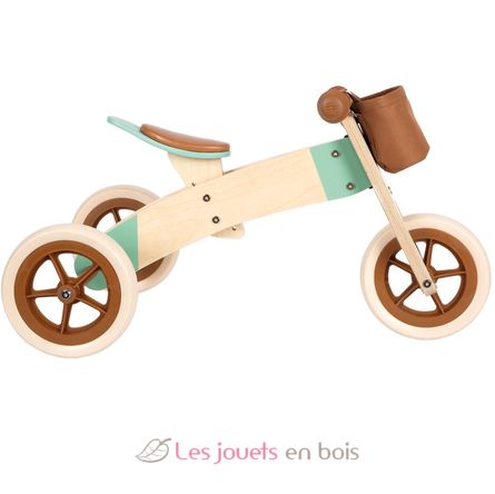 Draisienne Tricycle 2 en 1 Maxi Brun caramel LE12498 Small foot company 8