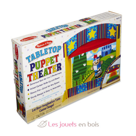 Théâtre de marionnettes de table MD12536 Melissa & Doug 5