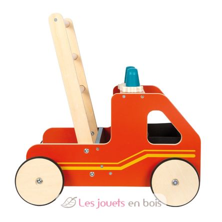 Chariot de marche en bois Pompiers LE12540 Small foot company 6