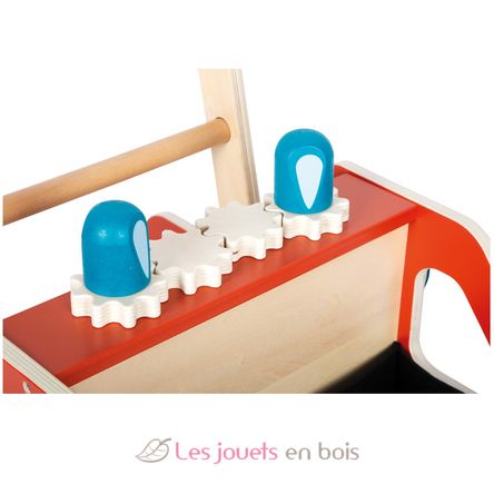 Chariot de marche en bois Pompiers LE12540 Small foot company 7