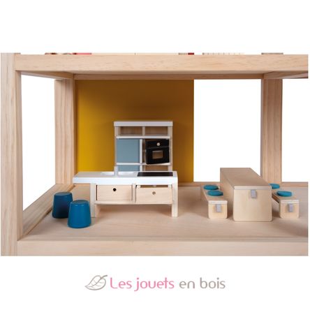 Maison de poupées Nature avec meubles LE12541 Small foot company 10