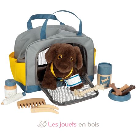 Chien avec sac et kit de soins LE12600 Small foot company 1