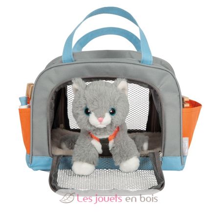 Chat avec sac et kit de soins LE12601 Small foot company 3