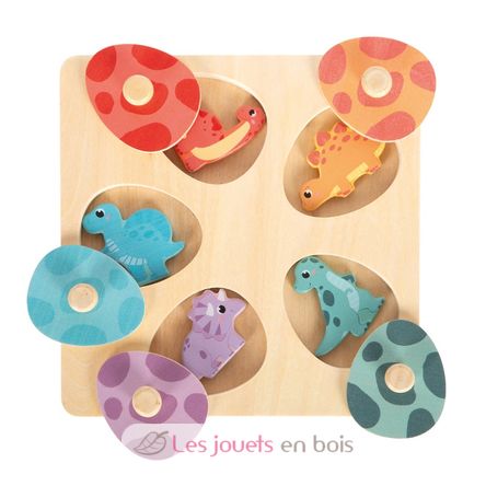 Puzzle en bois Dino LE12649 Small foot company 4