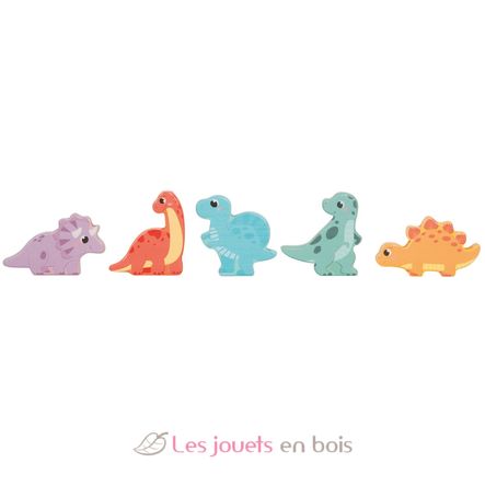 Puzzle en bois Dino LE12649 Small foot company 5