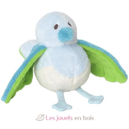 Hochet l'oiseau bleu Birdy 13cm HH-130641 Happy Horse 1