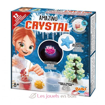 Amazing Crystal Cristaux 12 expériences - Buki France 2165 - Jeu