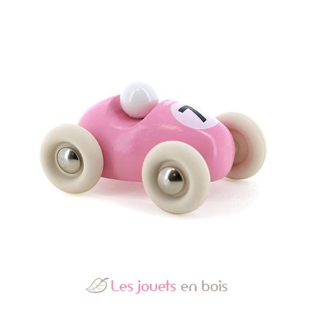 Mini roadster en bois rose V2331P Vilac 2