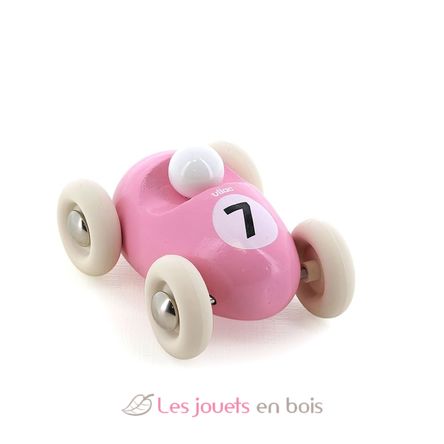 Mini roadster en bois rose V2331P Vilac 1