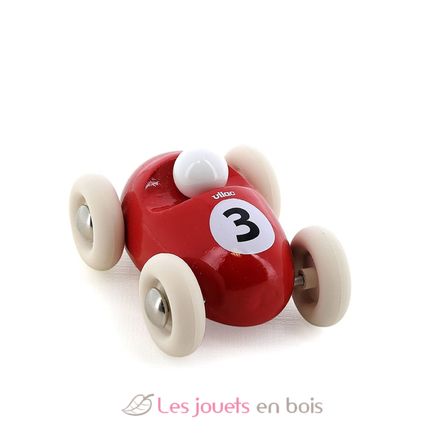 Mini roadster en bois rouge V2331R Vilac 1